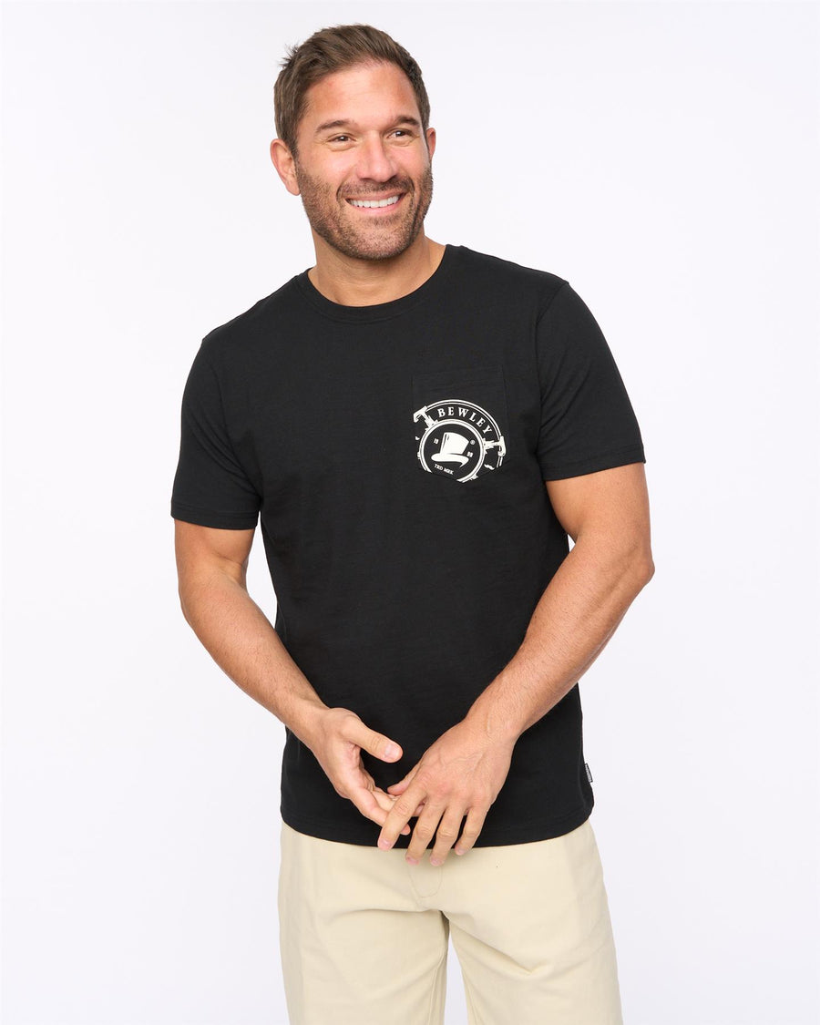 Mens Kinson T-Shirt Black