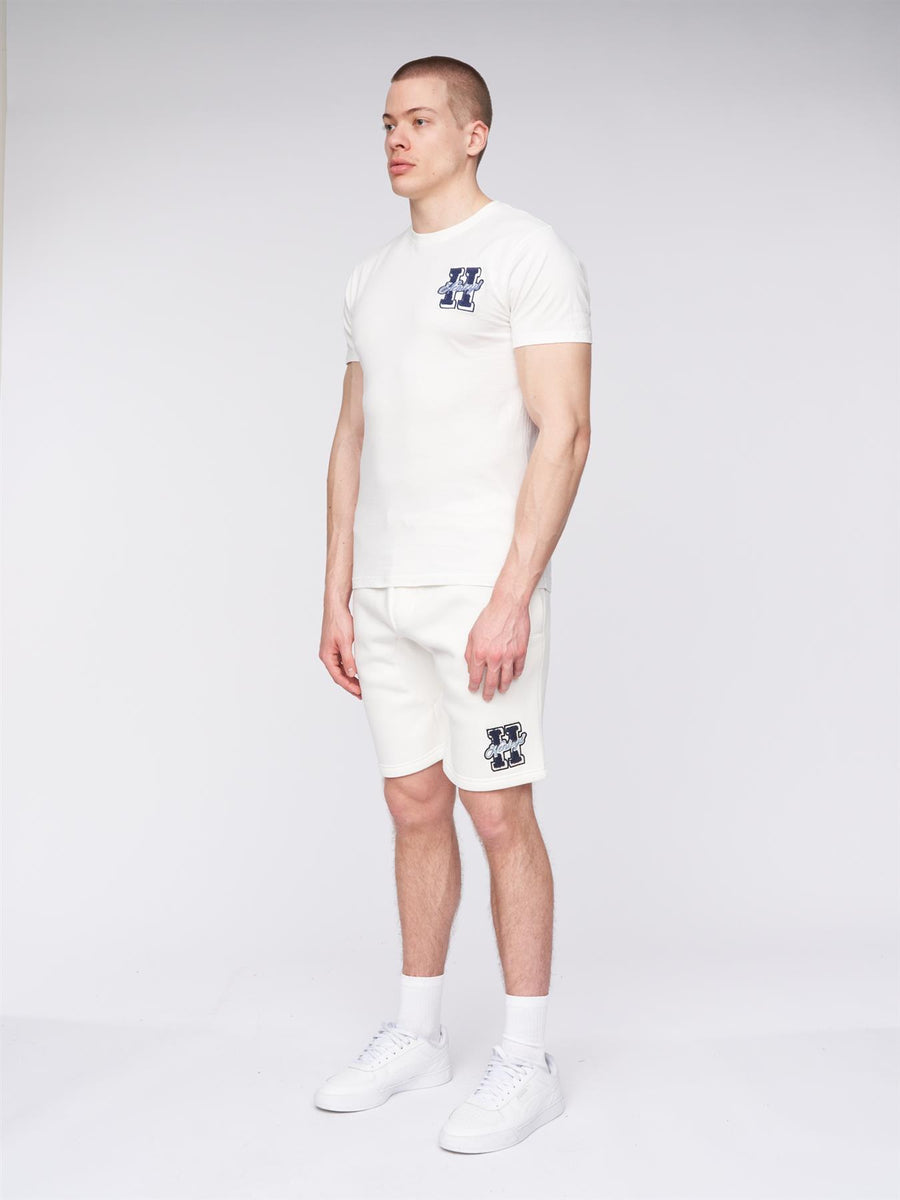 Mens Aitchen T-Shirt Off White