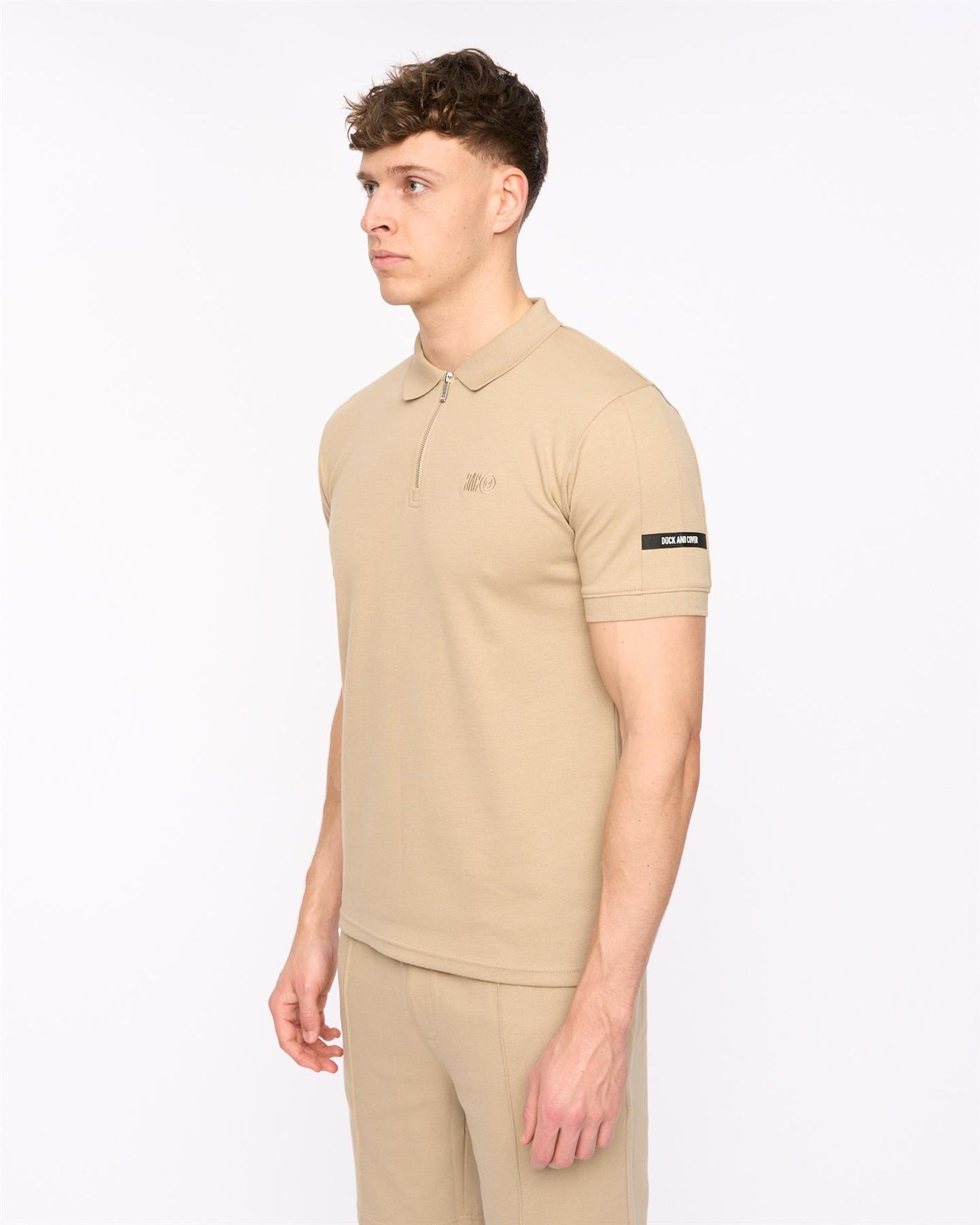 Mens Sherborn Polo Stone