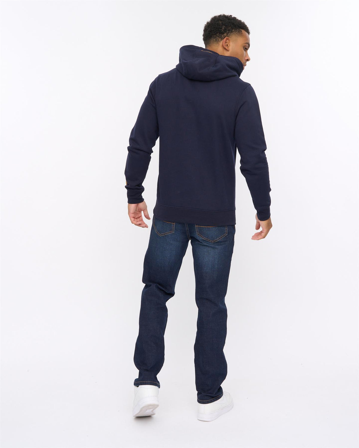 Mens Cresswell Hoodie Navy