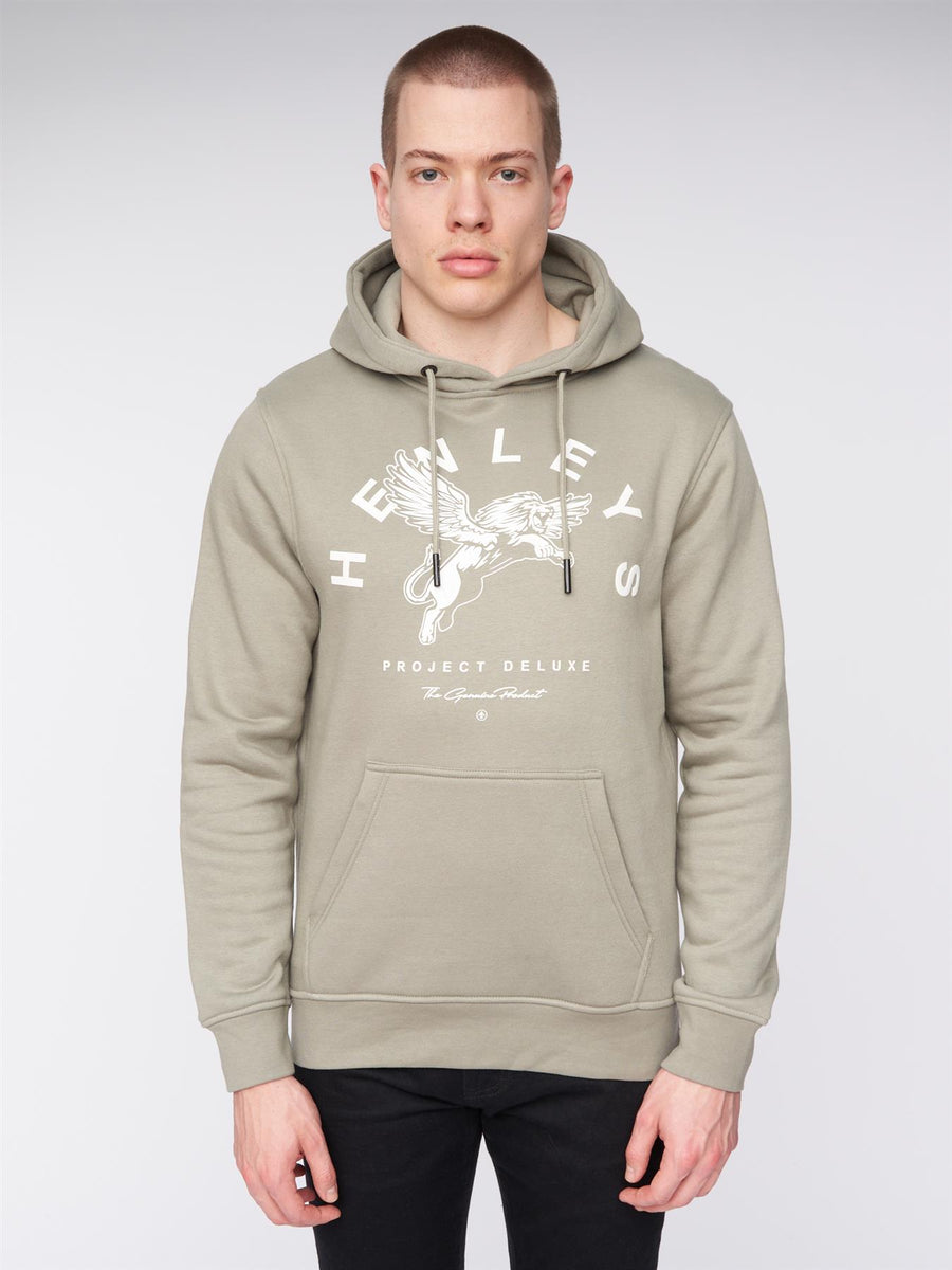 Mens Colhen Hoodie Dusty Olive