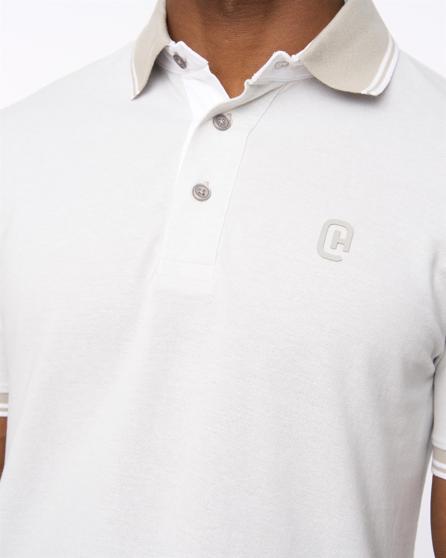 Mens Preece Polo White