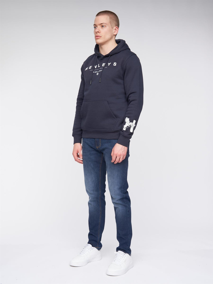 Mens Hentyme Hoodie Navy