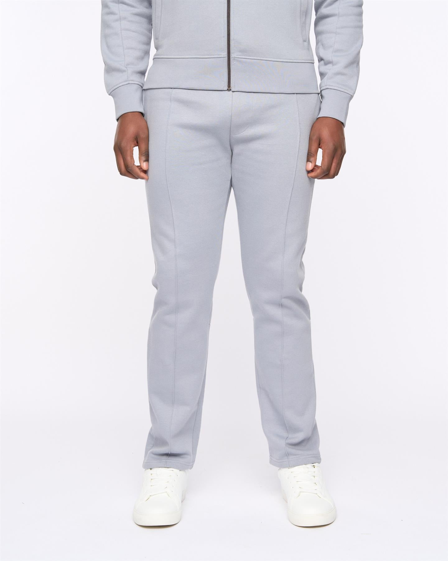 Mens Chemtars Zip Thru Hoodie & Joggers Set Steel Blue