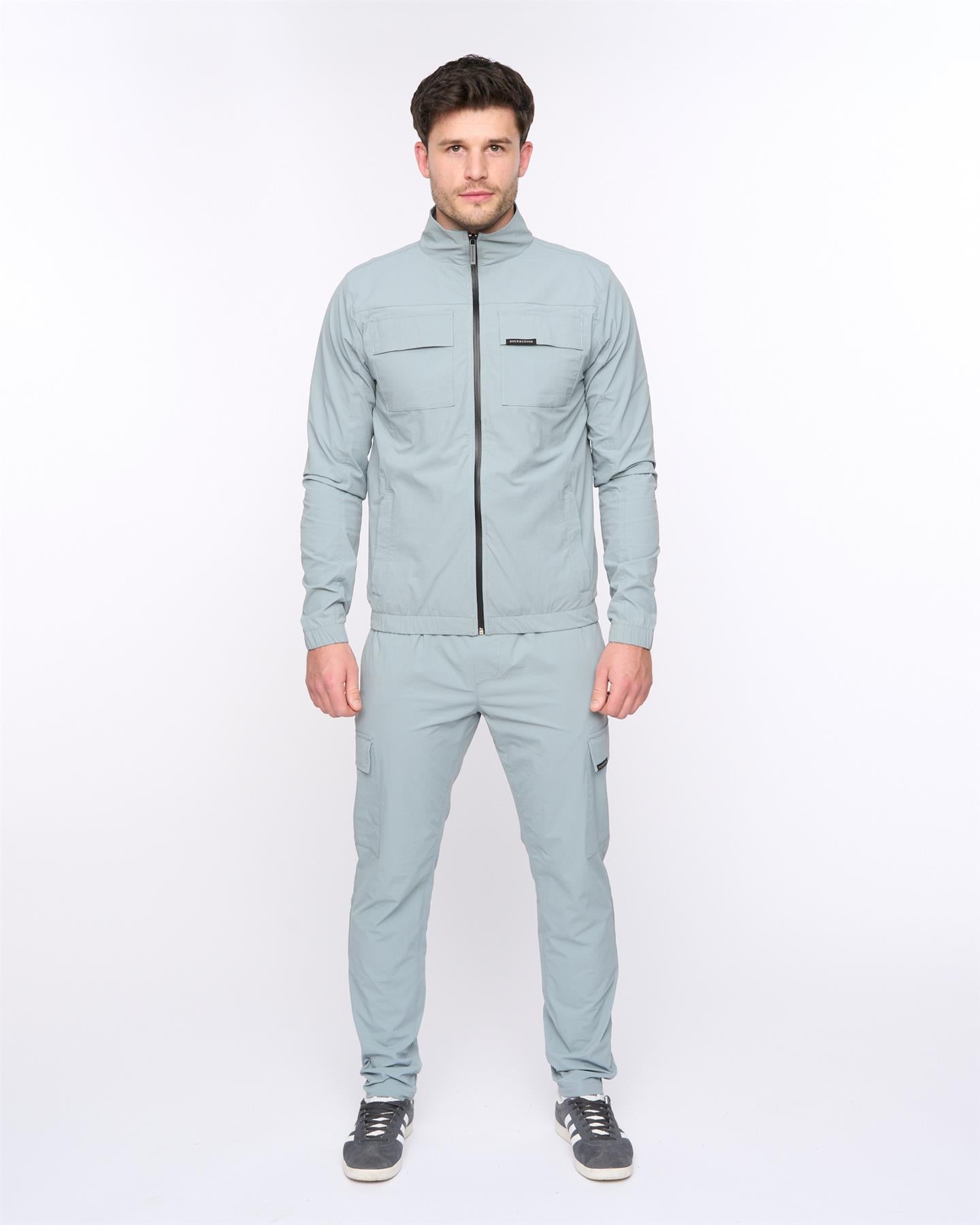 Mens Chamata Jacket Steel Blue