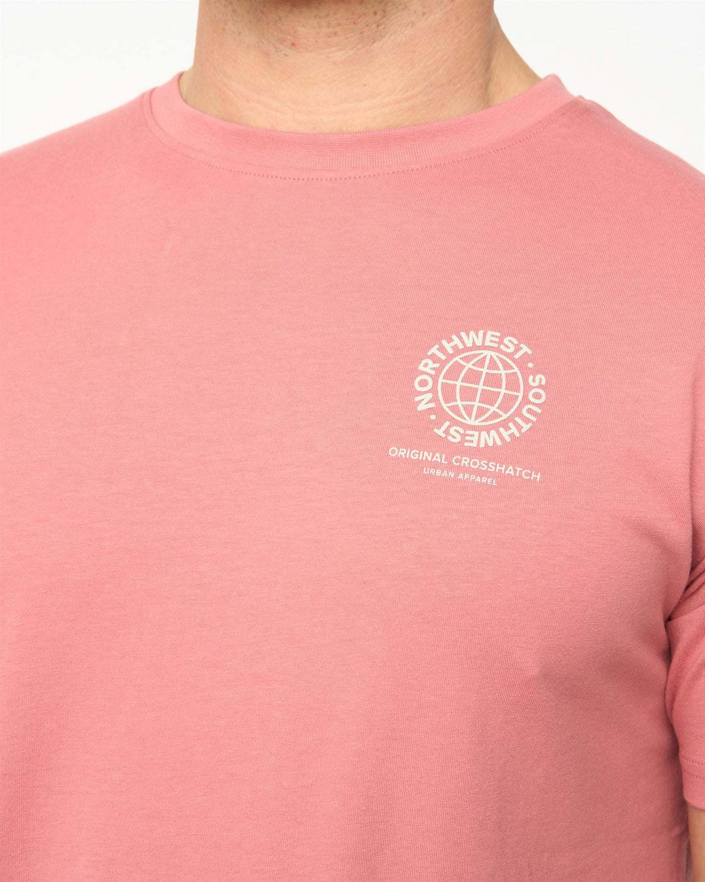 Mens Chittingtons T-Shirt Pink