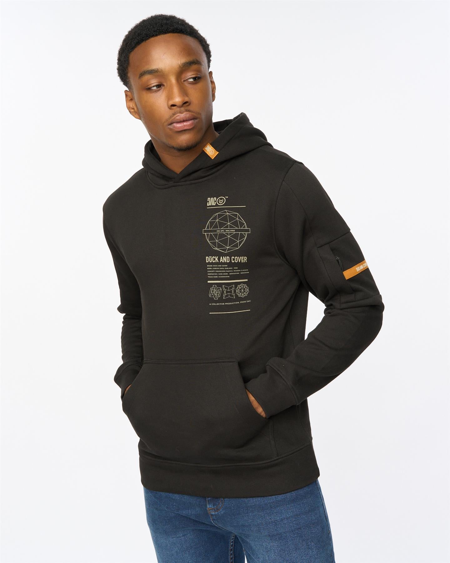 Mens Ashland Hoodie Black