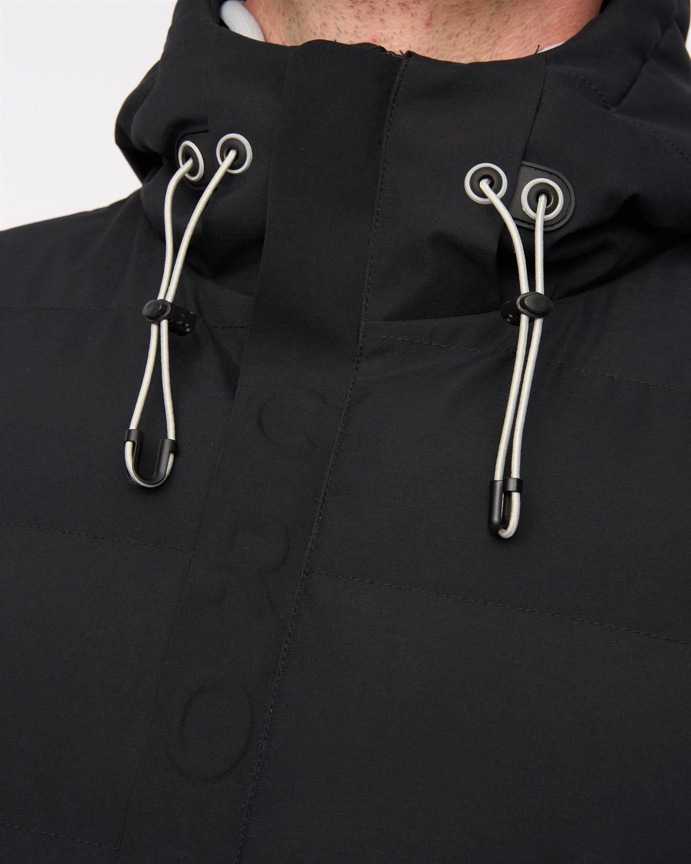 Mens Kampleys Embossed Gilet Black