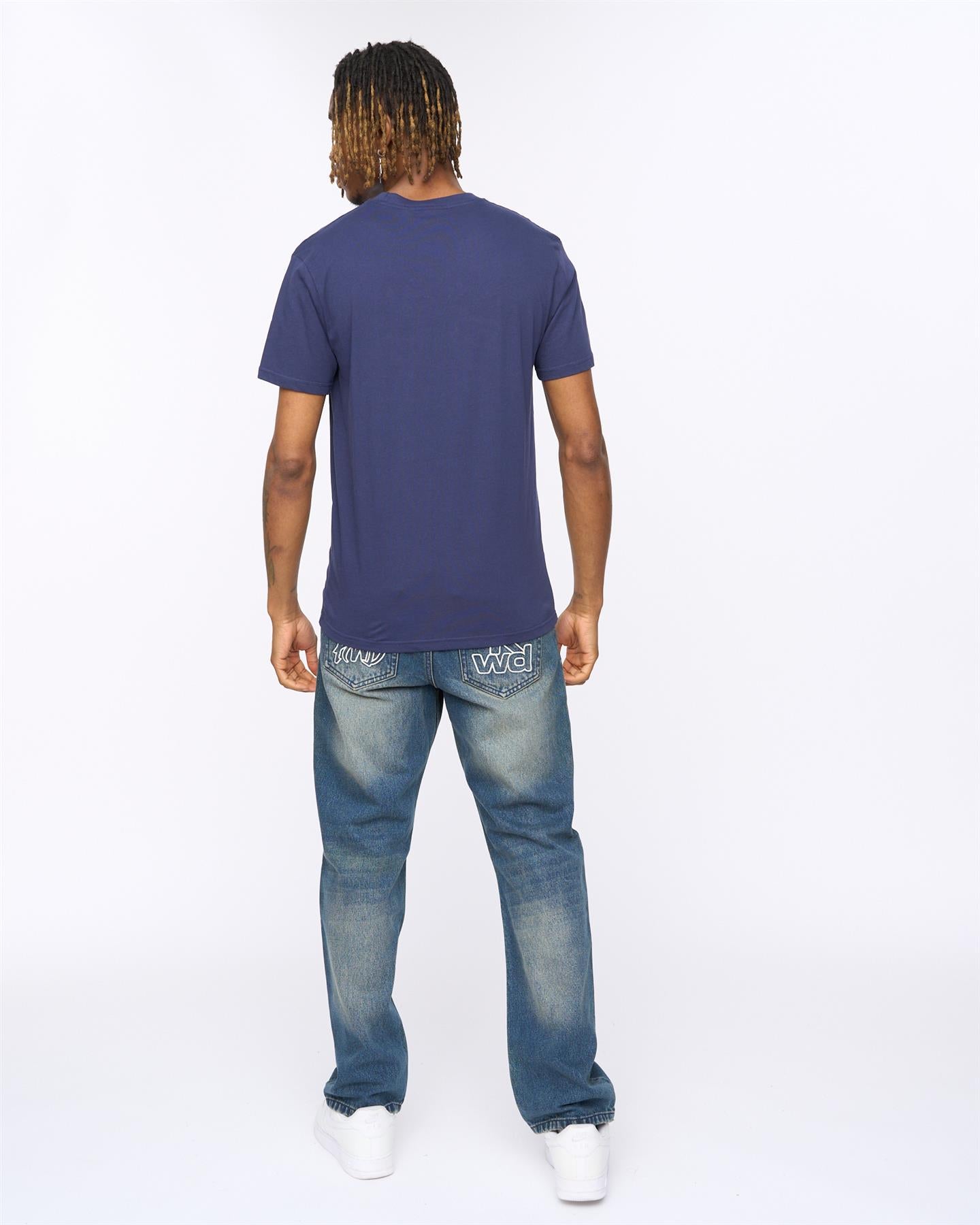 Mens Bilkie T-Shirt Navy
