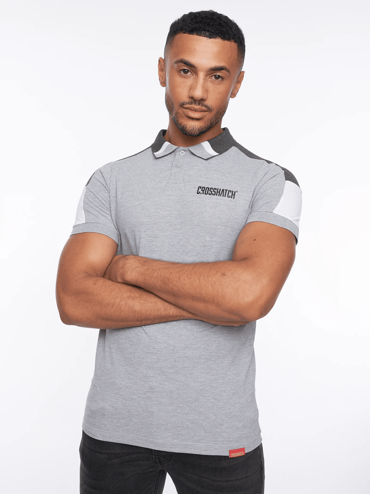 Cramsure Polo Grey Marl