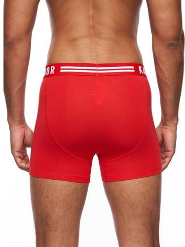 Men's Bambers Boxers 5pk Blue/Red