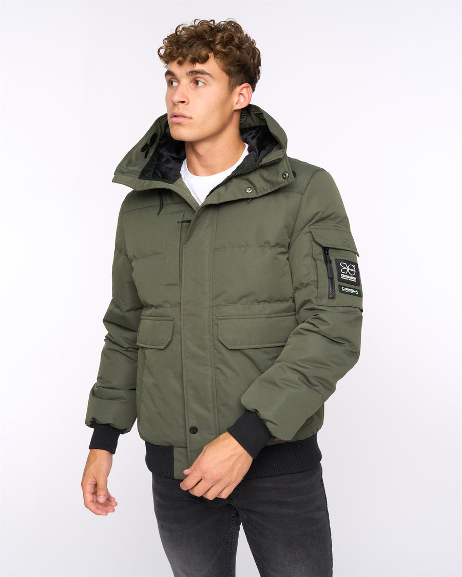 Mens Milwaka Jacket Dark Olive