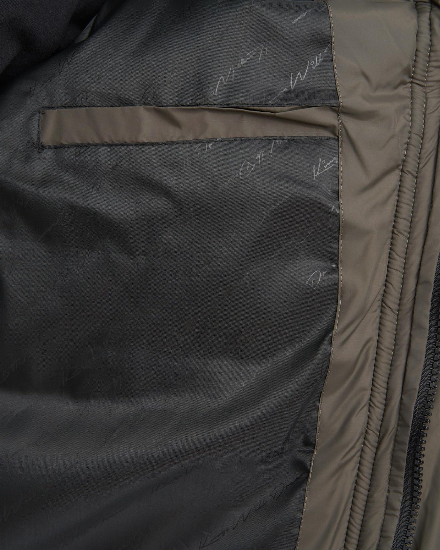 Mens Curvlay Parka Olive
