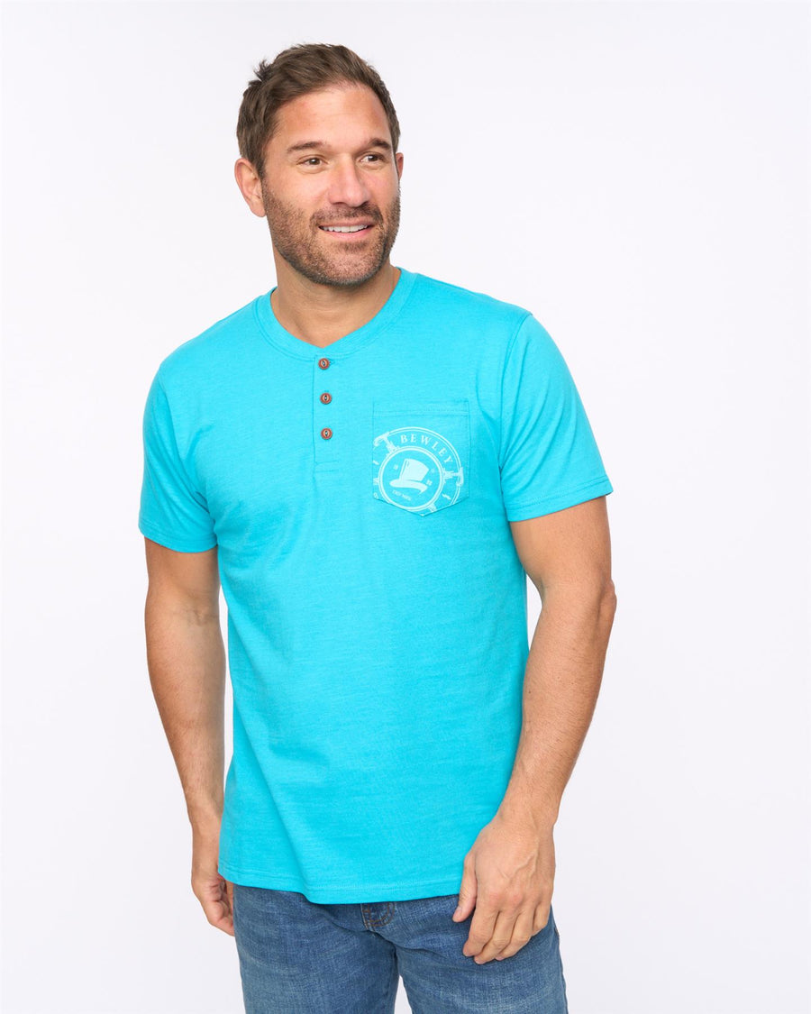 Mens Garside T-Shirt Turquoise