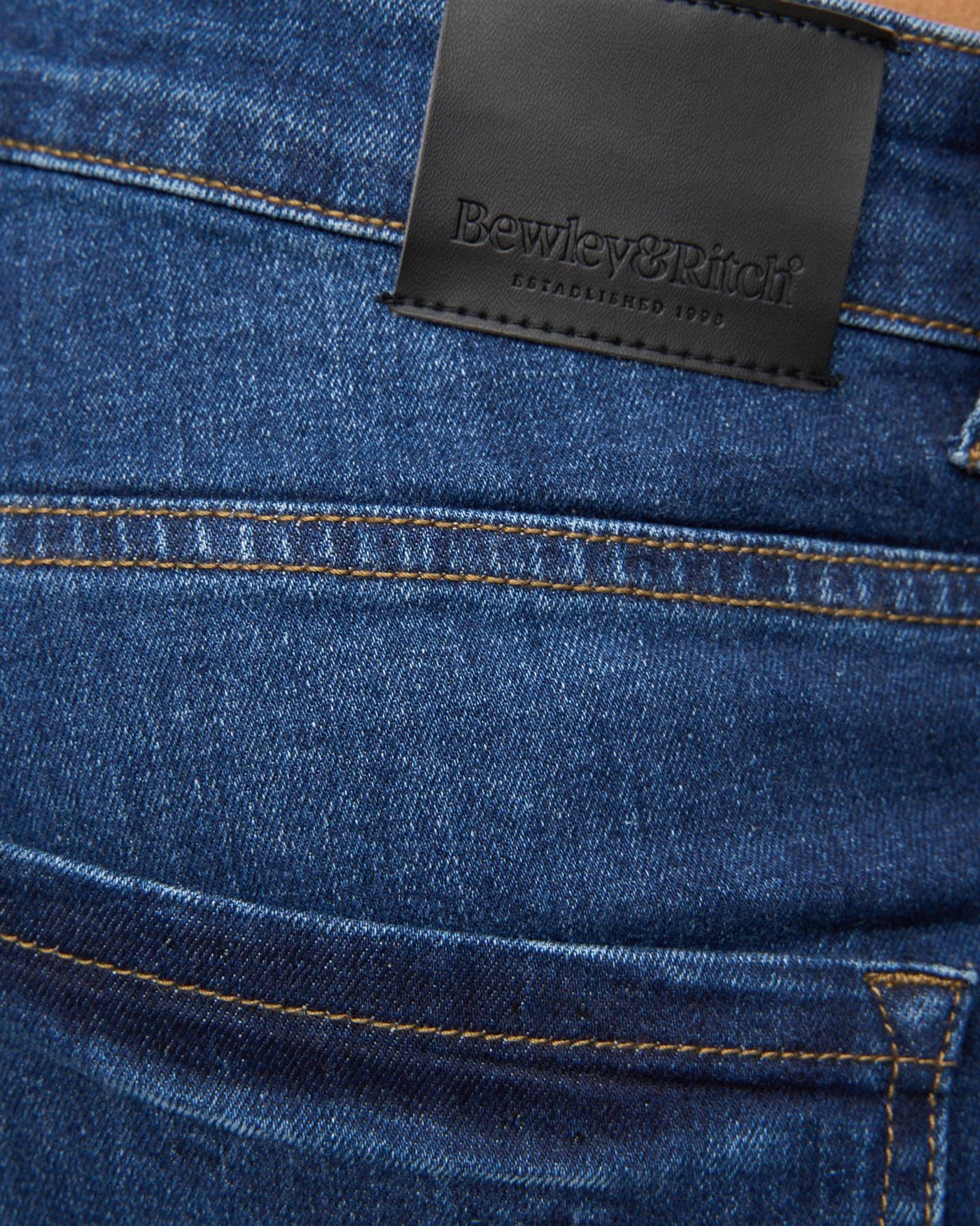 Mens Abingdon Slim Fit Jeans Dark Wash