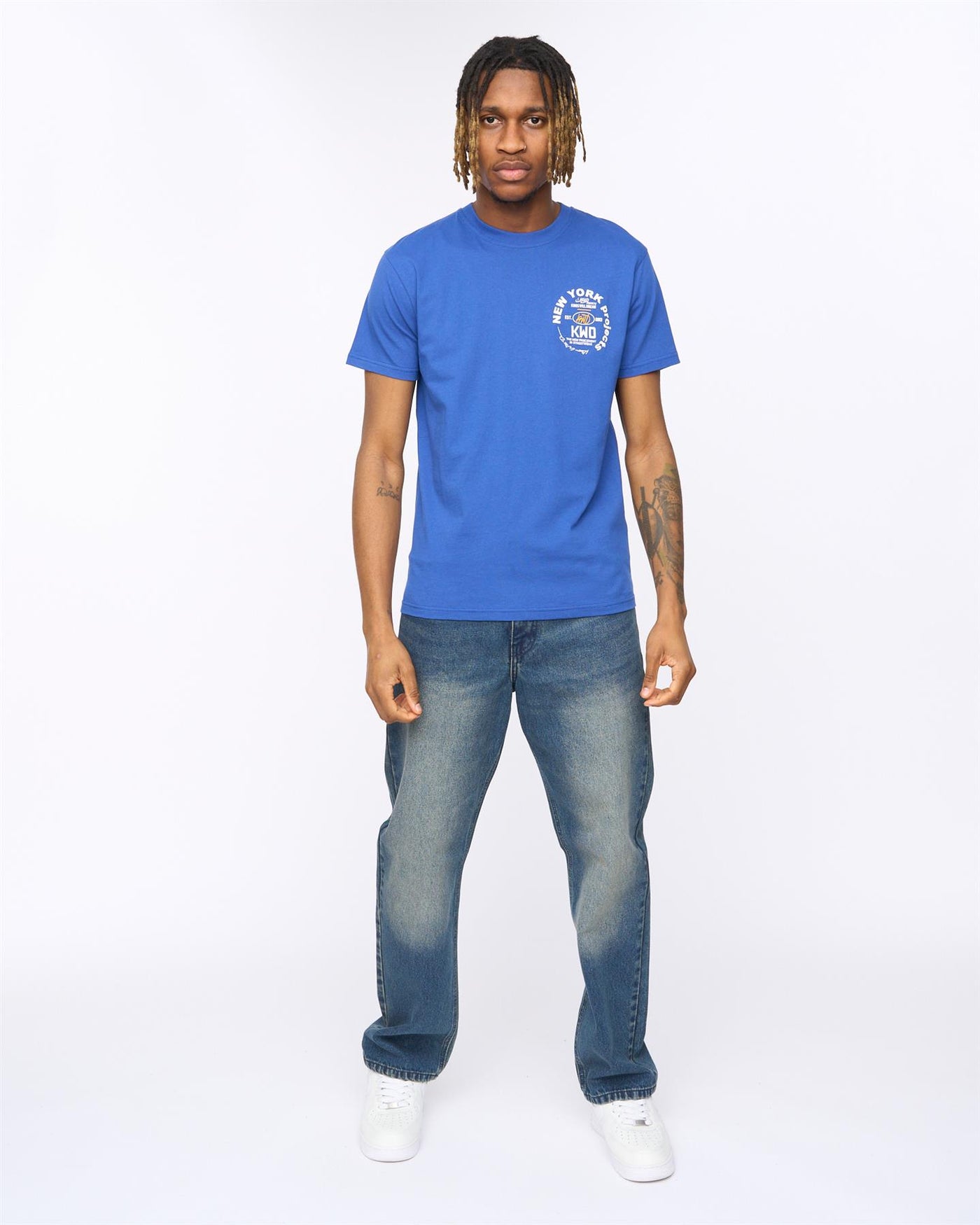 Mens Mobalot T-Shirt Blue