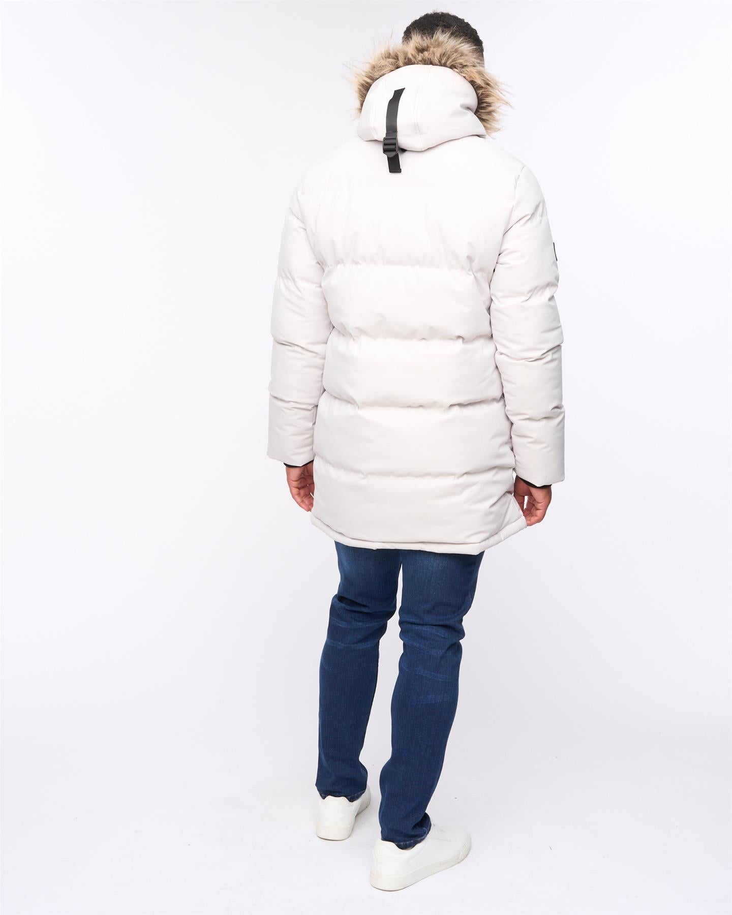 Northbrook Mid Length Parka Stone