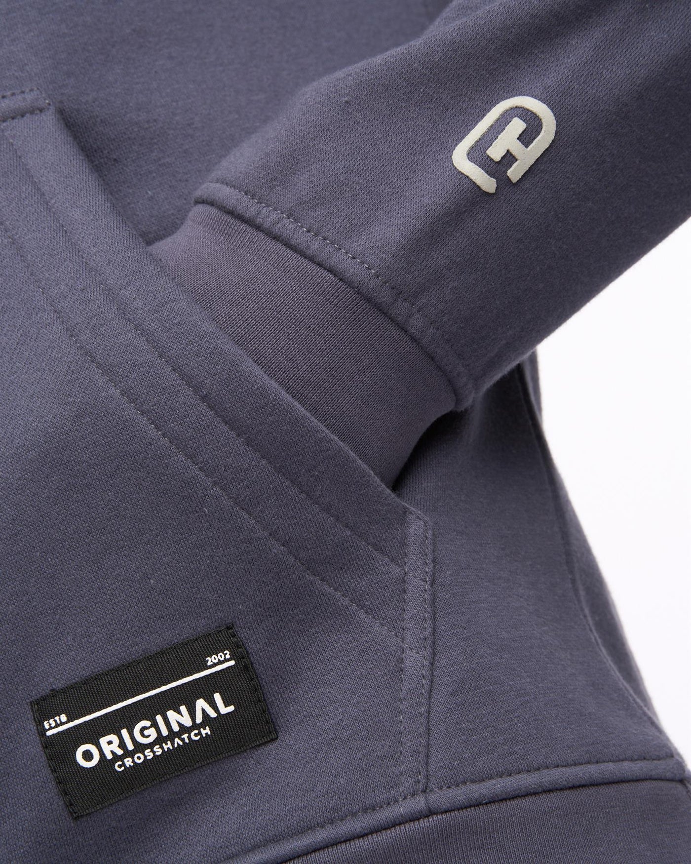 Mens Vintarge Hoodie Navy