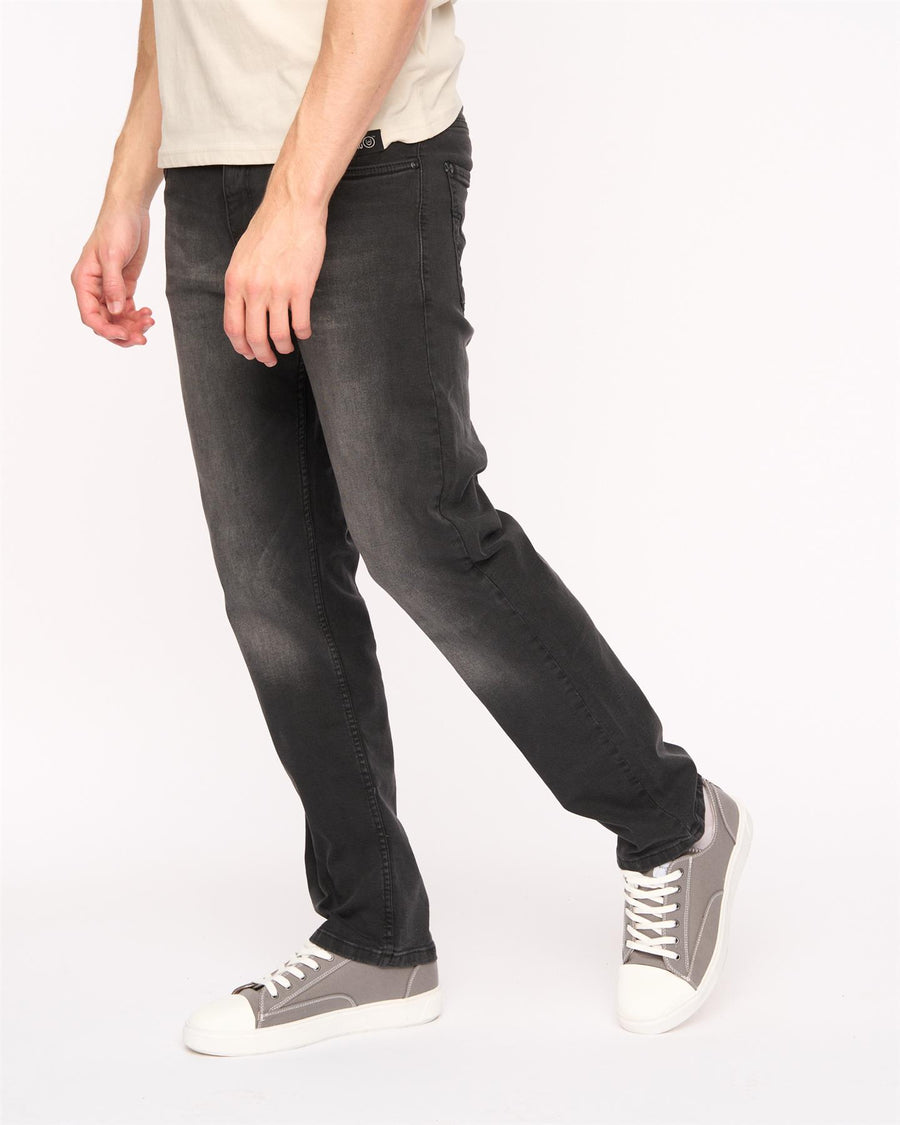 Mens Crestline Straight Leg Jeans Black