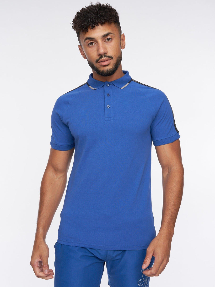 Mens Allred Polo Blue