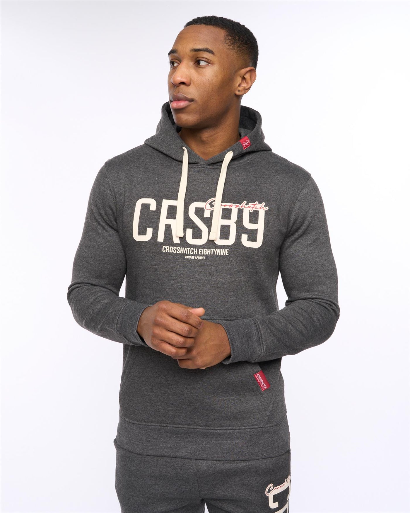 Mens Ellsworth Hoodie Charcoal Marl