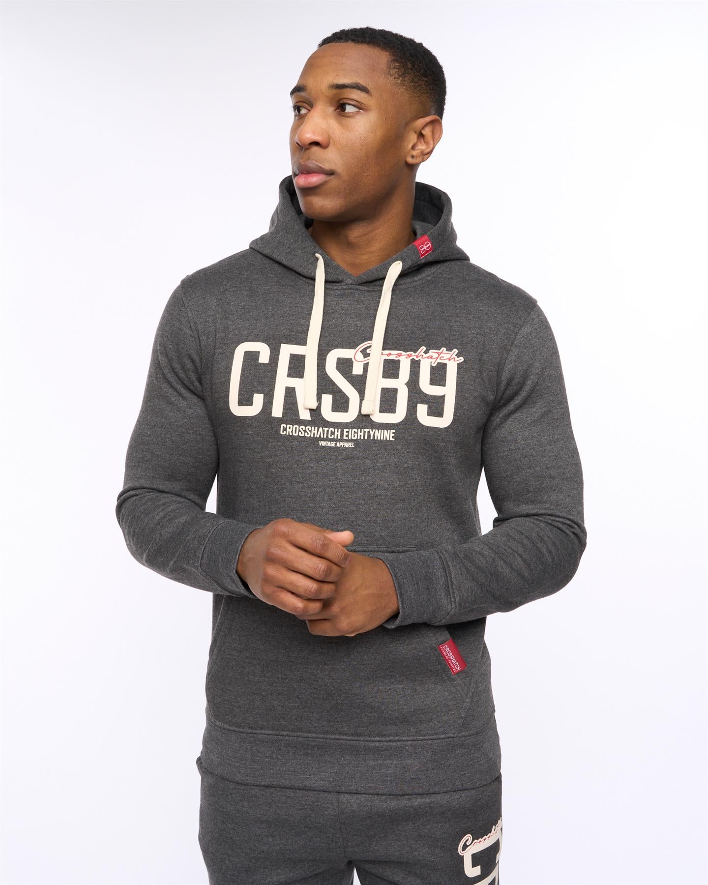 Mens Ellsworth Hoodie Charcoal Marl