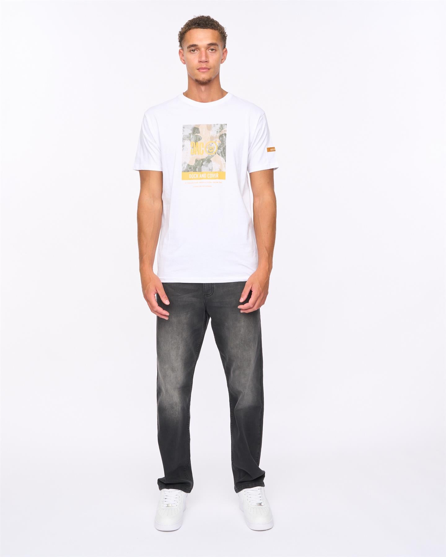 Mens Camostack T-Shirt White