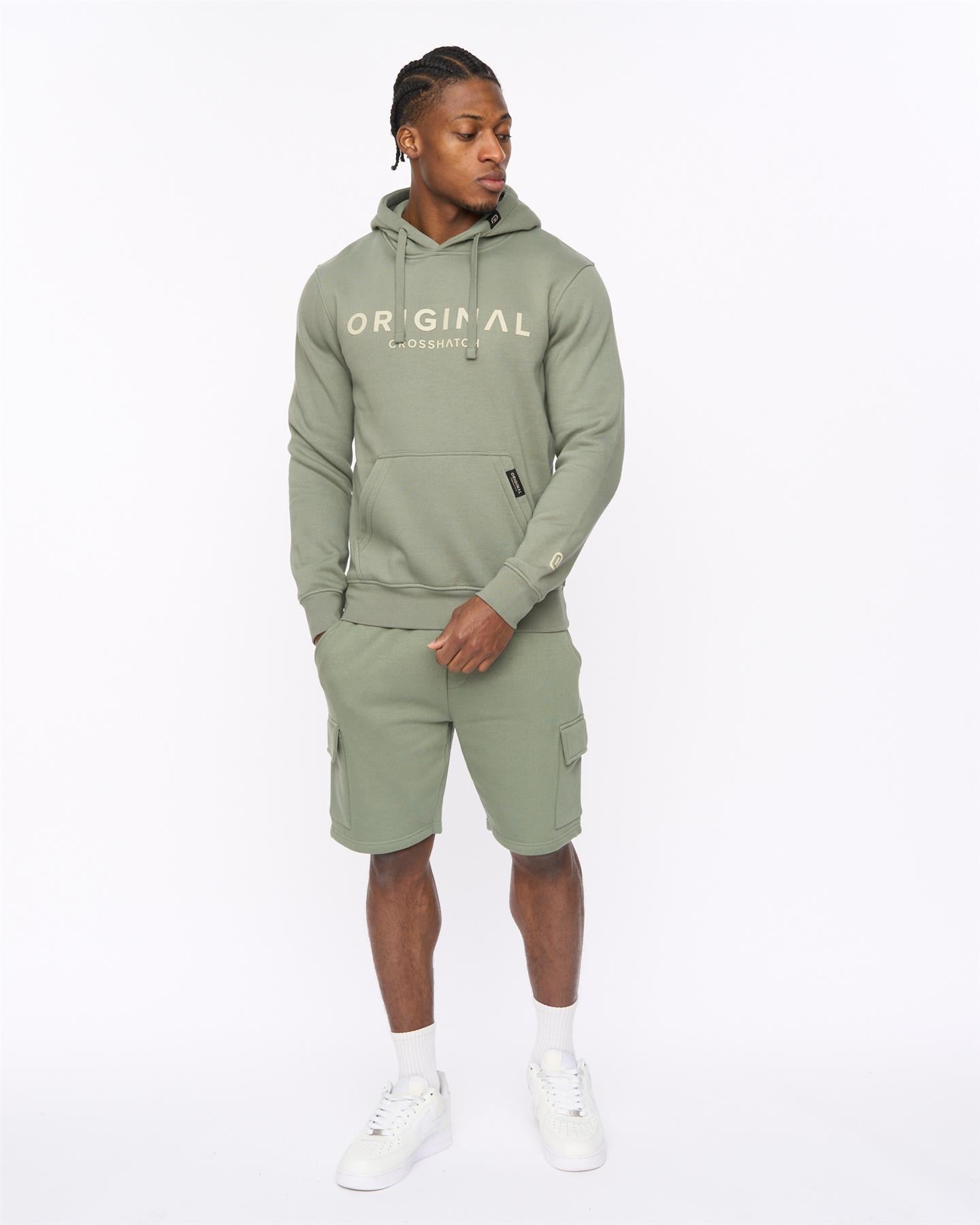 Mens Bardon Cargo Shorts Olive
