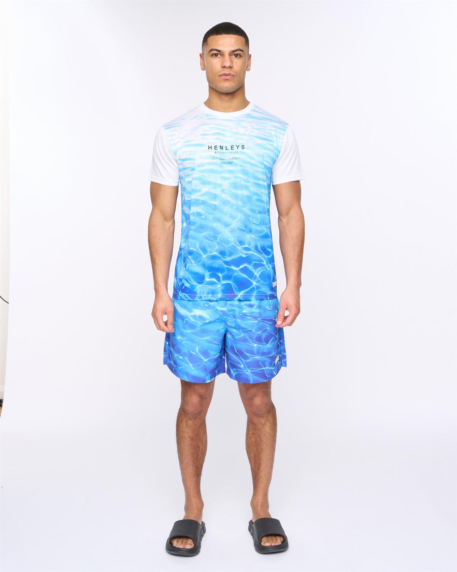 Mens Henpool Swim Shorts Blue