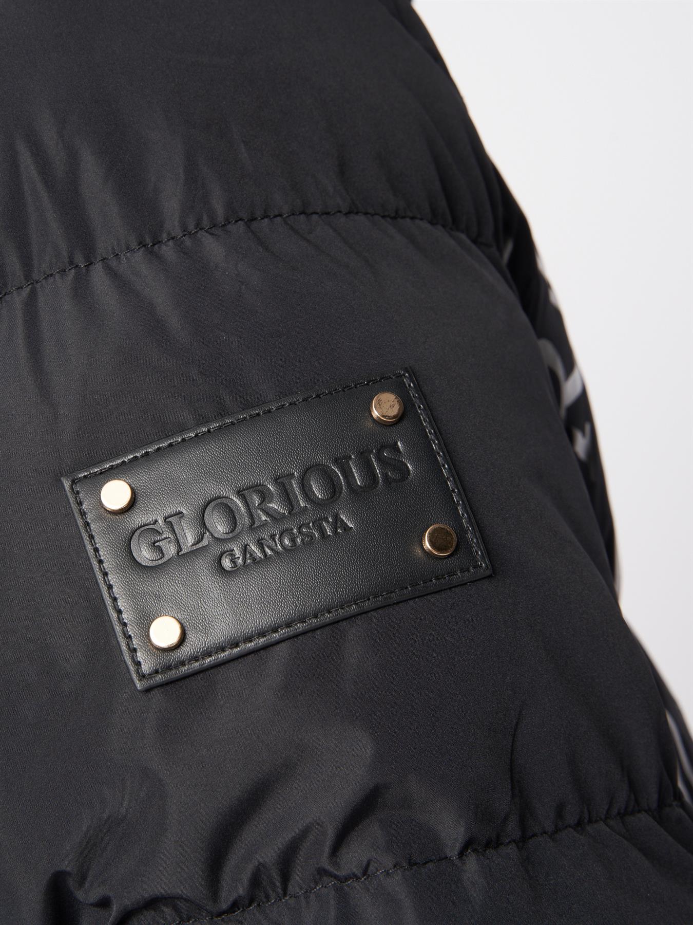 Mens Omarez 2.0 Long Puffer Jacket Black