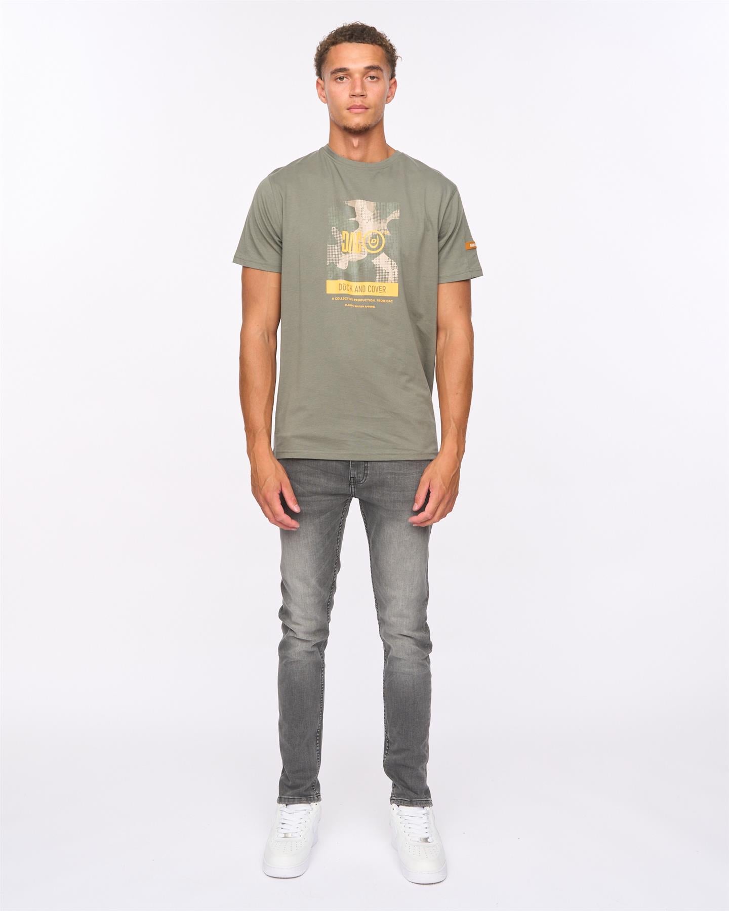 Mens Maylead Slim Fit Jeans Grey
