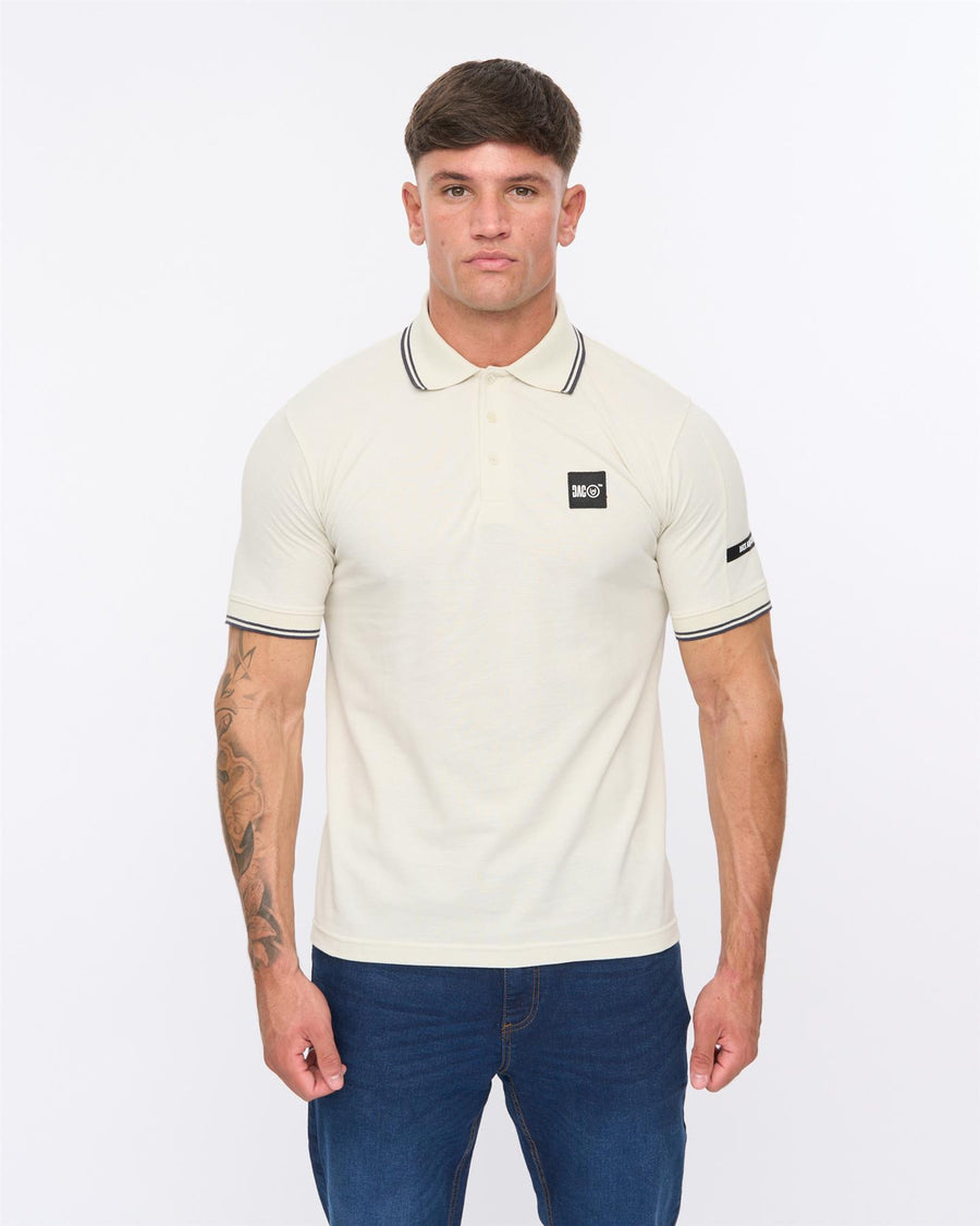 Mens Wrentham Polo Light Stone