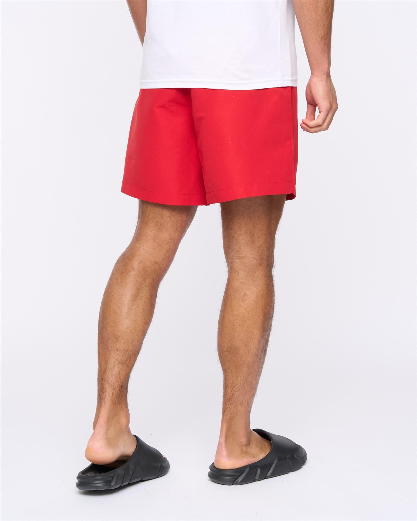 Mens Henybold Swim Shorts Red