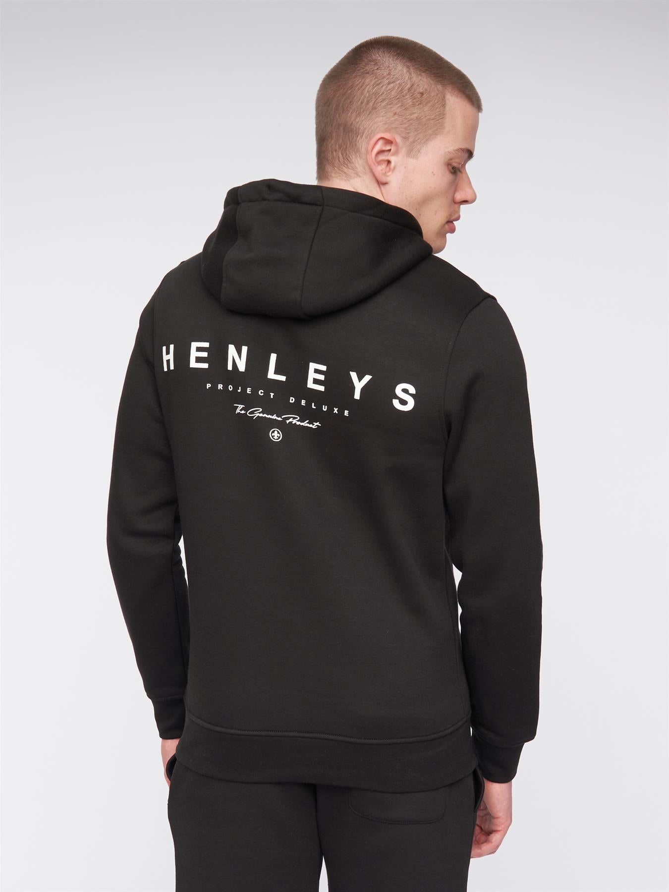 Mens Metafone Hoodie Black