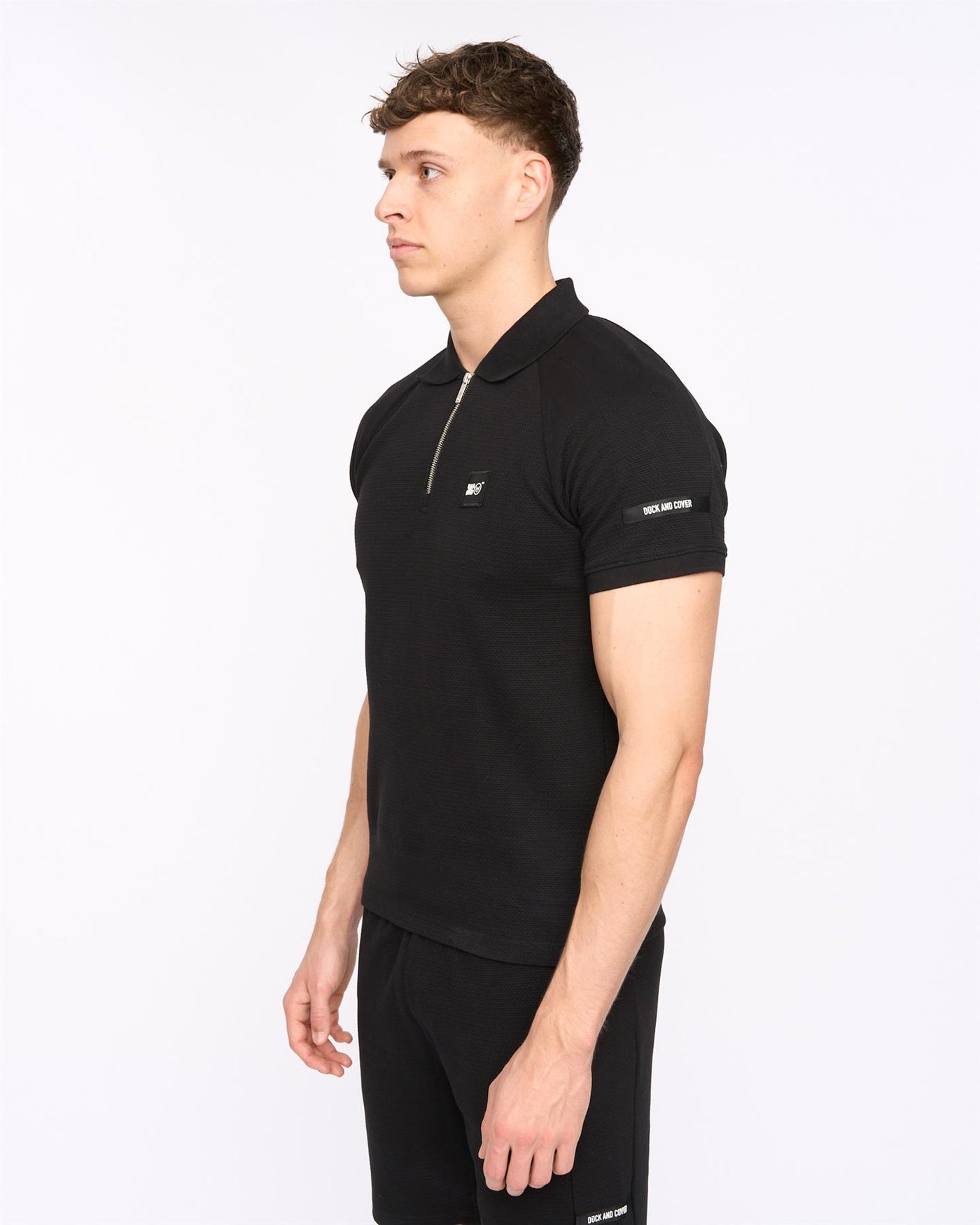 Mens Topfield Polo Black