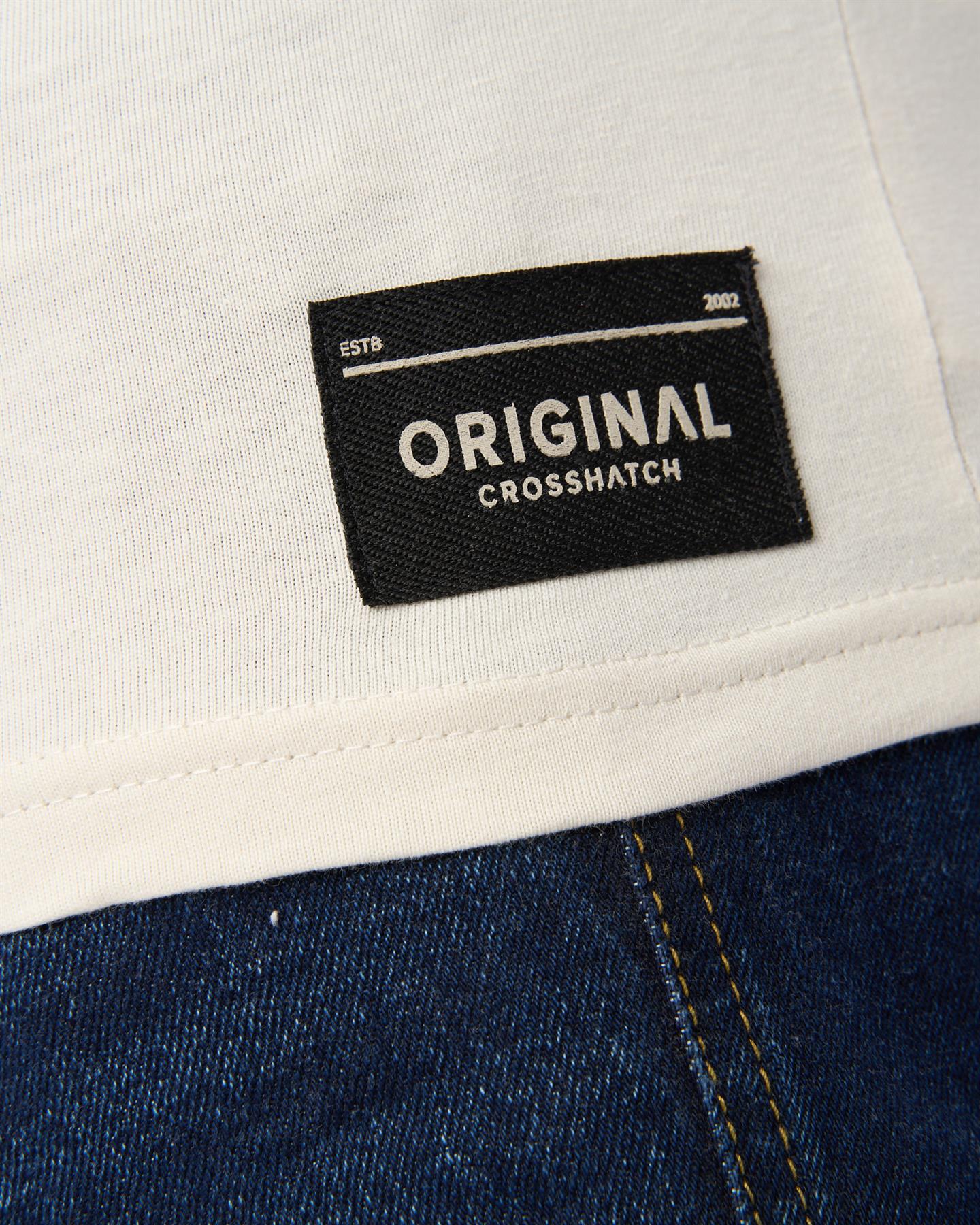 Mens Chevin T-Shirt Off White