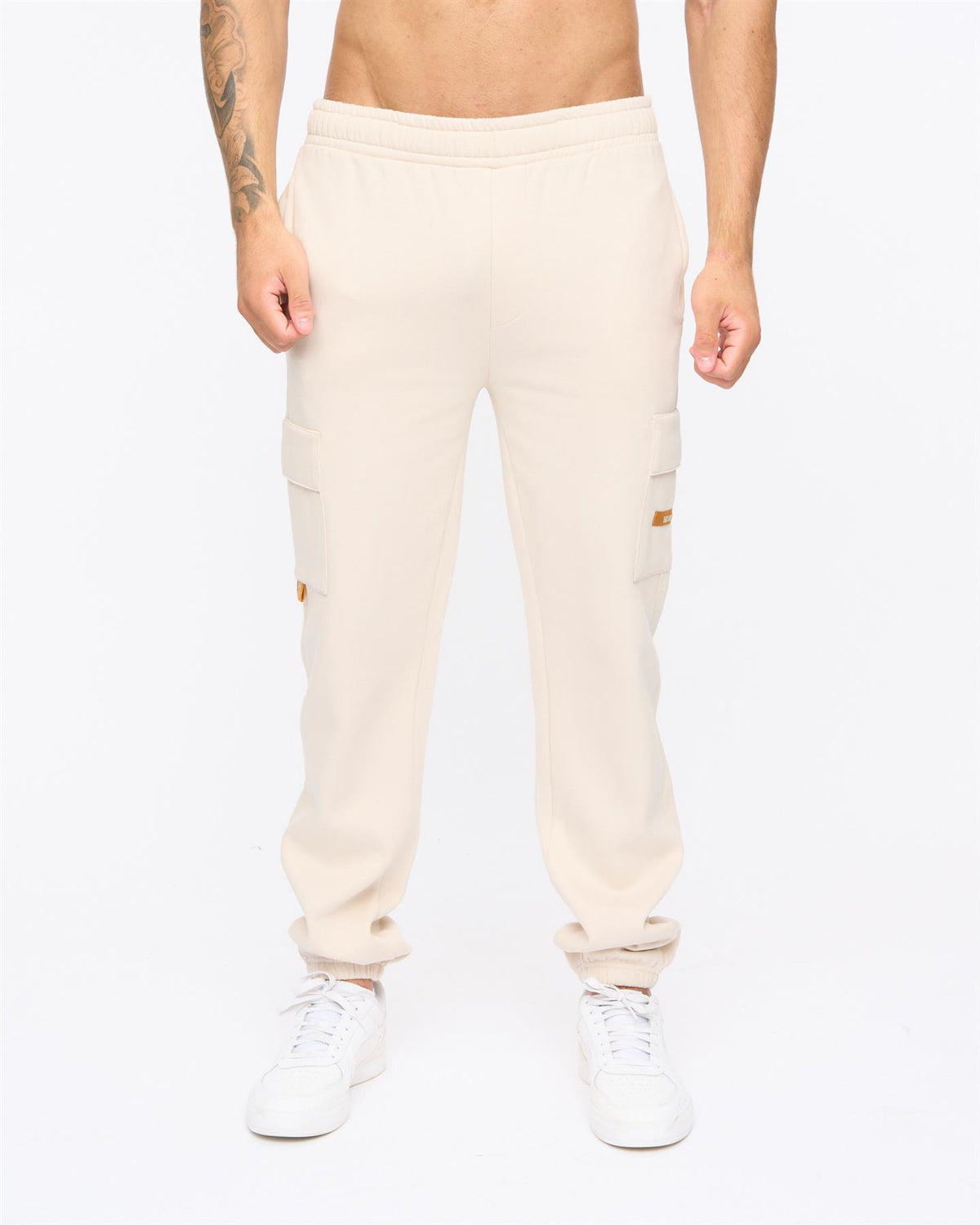 Mens Adamsberg Hoodie & Joggers Set Off White