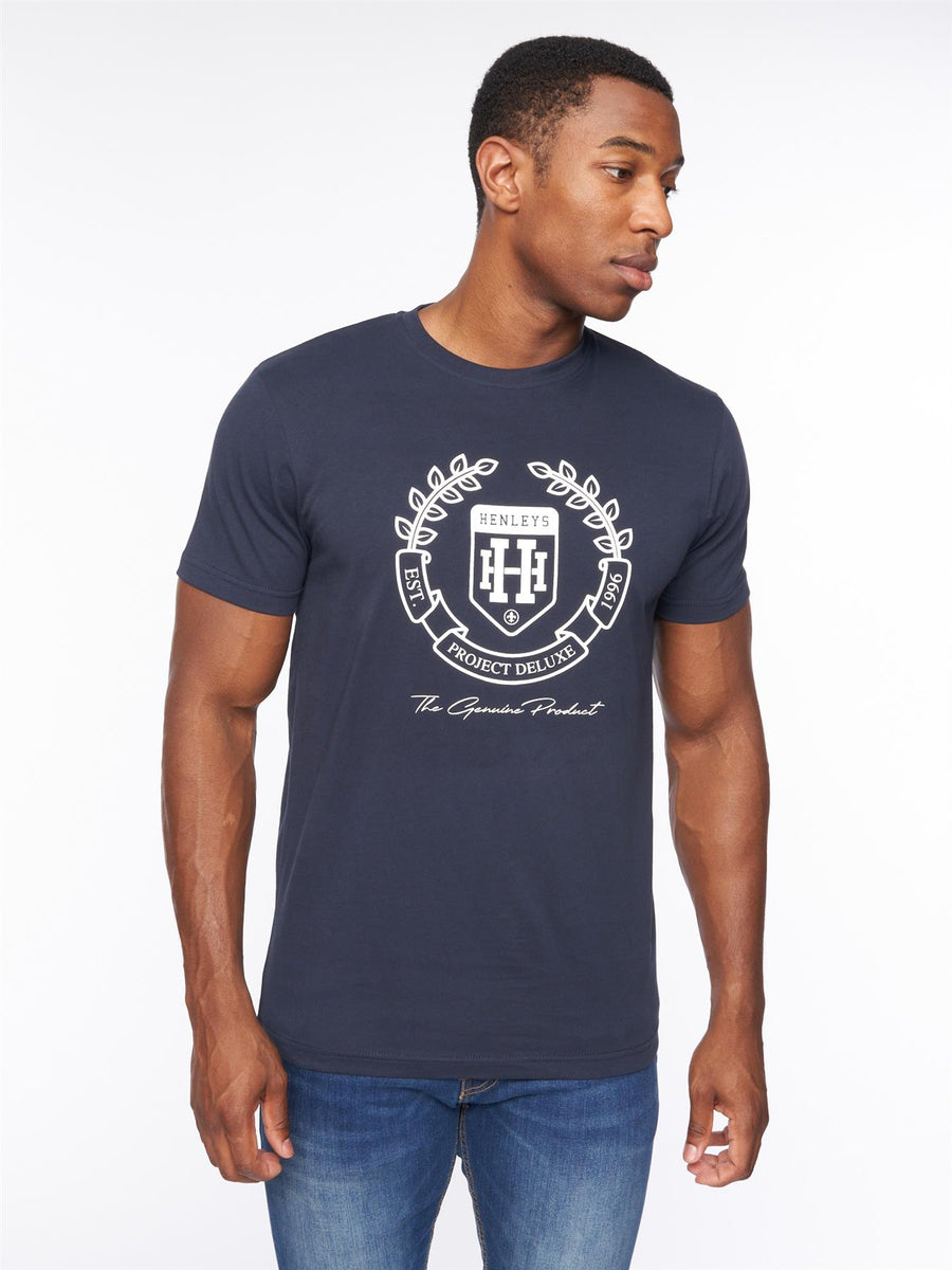 Mens Myer T-Shirt Navy