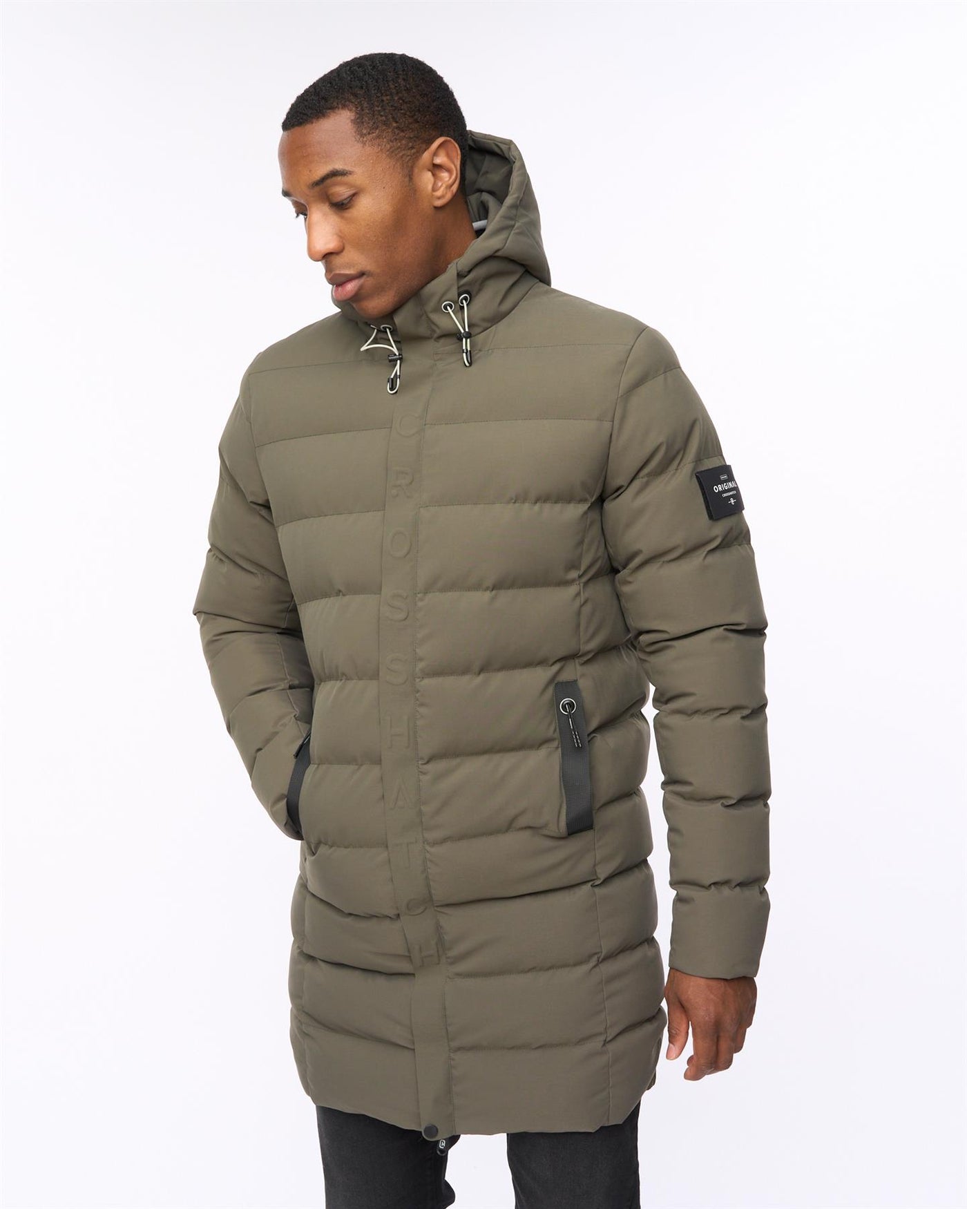 Mens Longkamp Jacket Olive