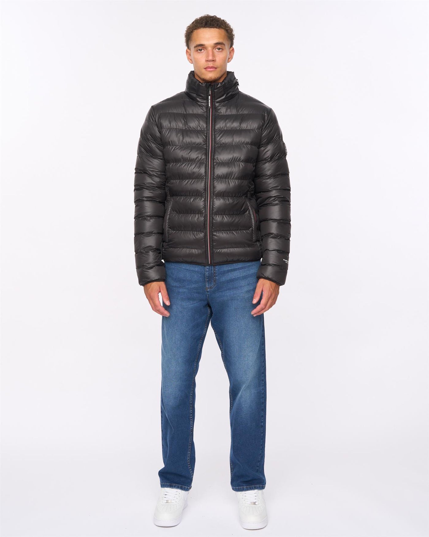 Mens Shemmy Two Quilted Jacket Black