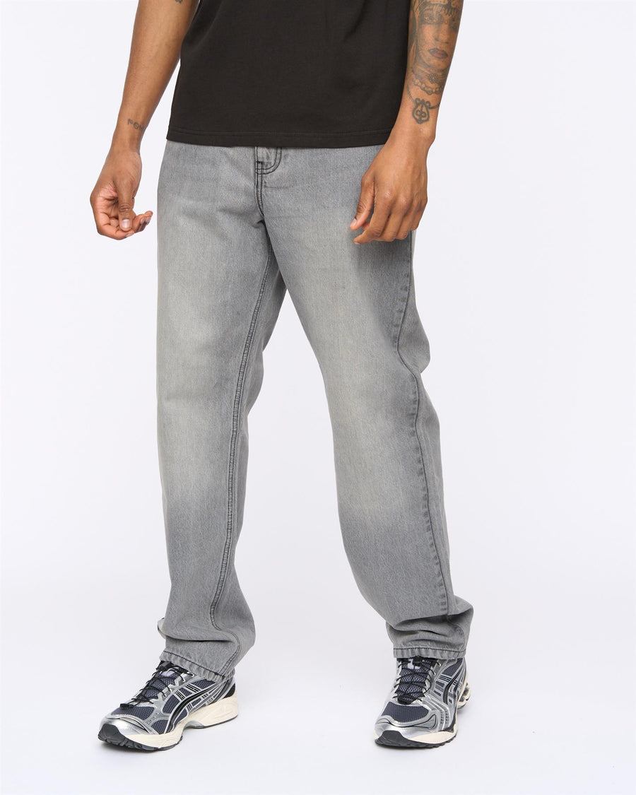 Mens Dubback Jeans Grey Wash