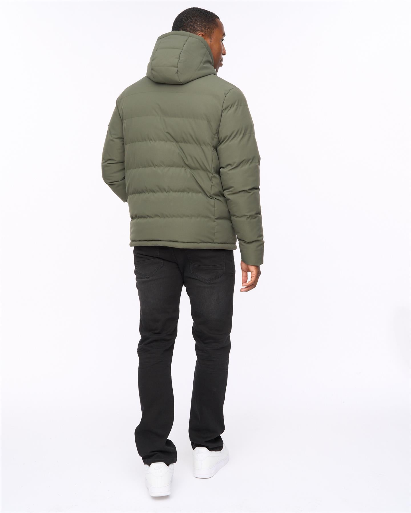 Mens Kampnew Embossed Jacket Dark Olive