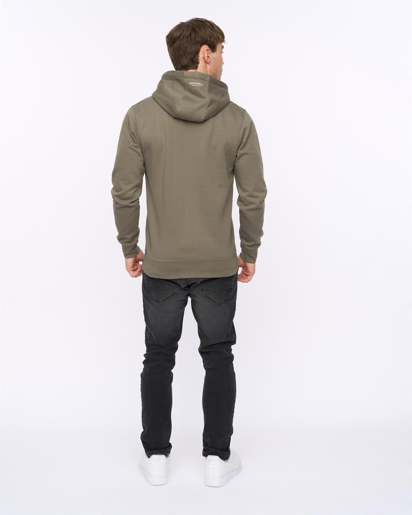 Mens Moules Hoodie Olive