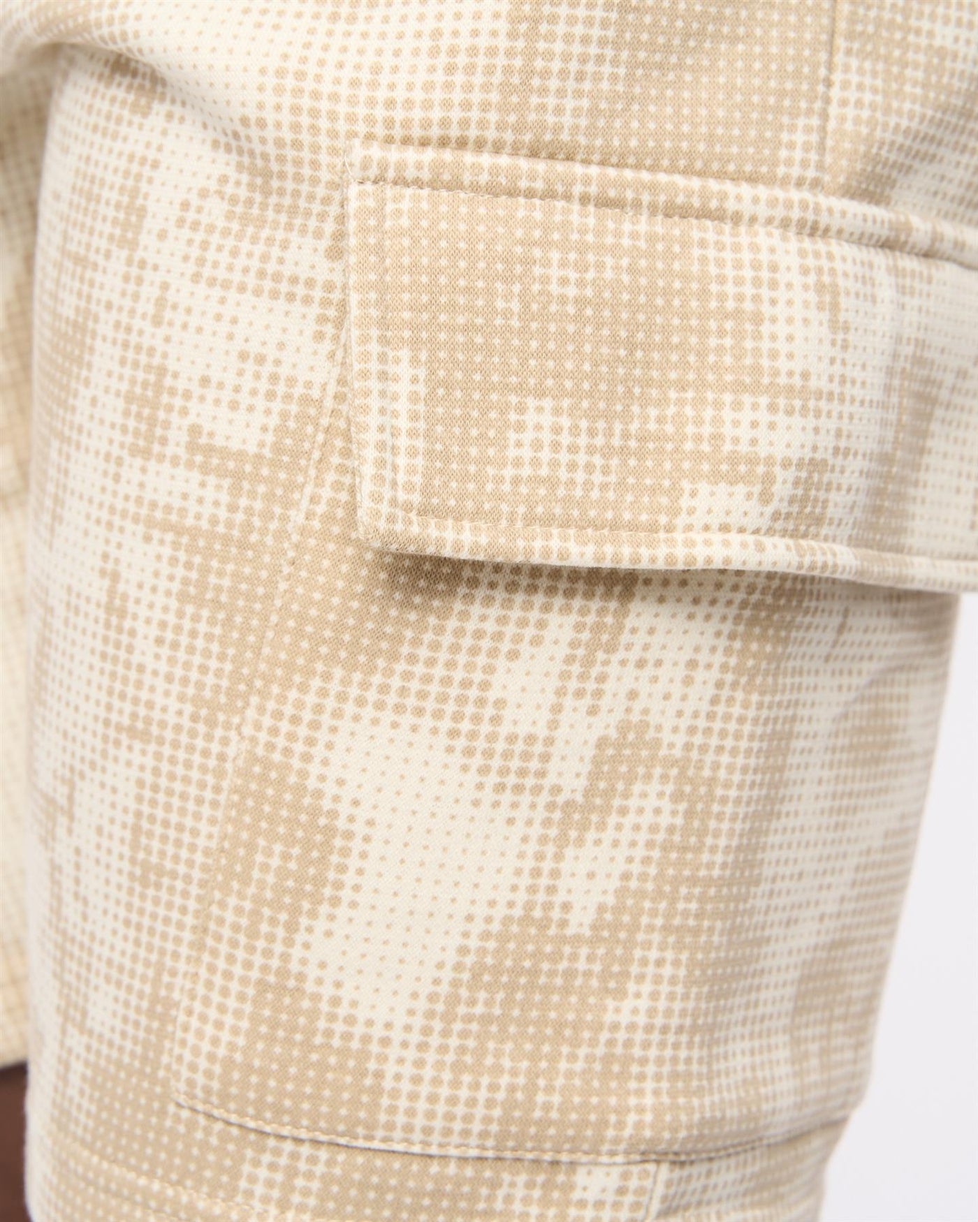 Mens Bardon Camo Cargo Shorts Neutral