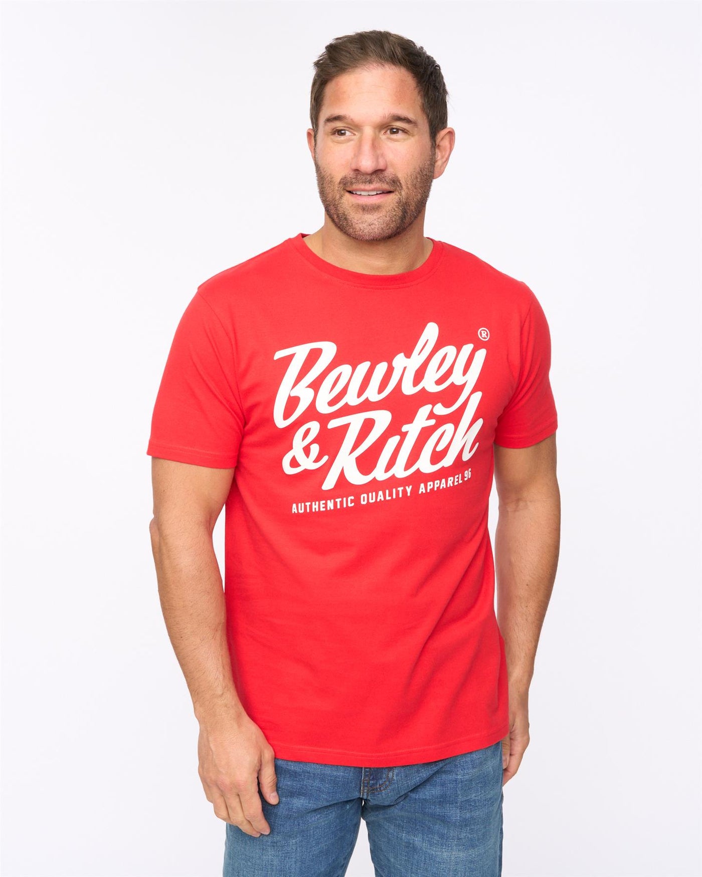 Mens Harlings T-Shirt Red