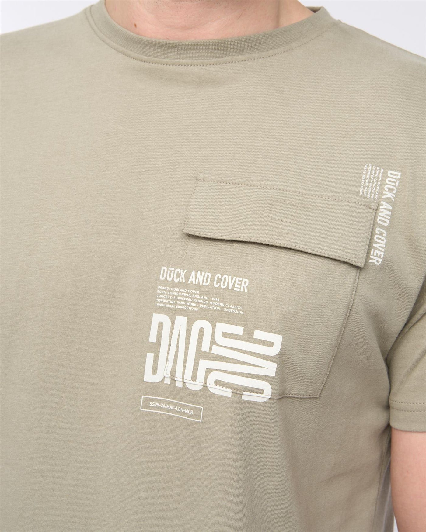 Mens Trentflax T-Shirt Sage