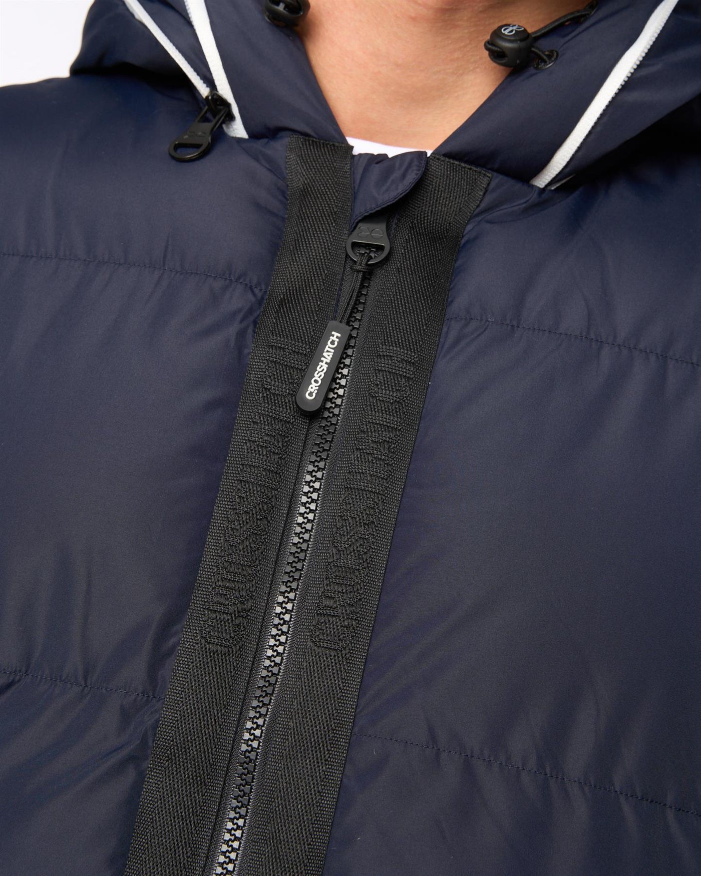 Mens Sandbox Hooded Gilet Navy