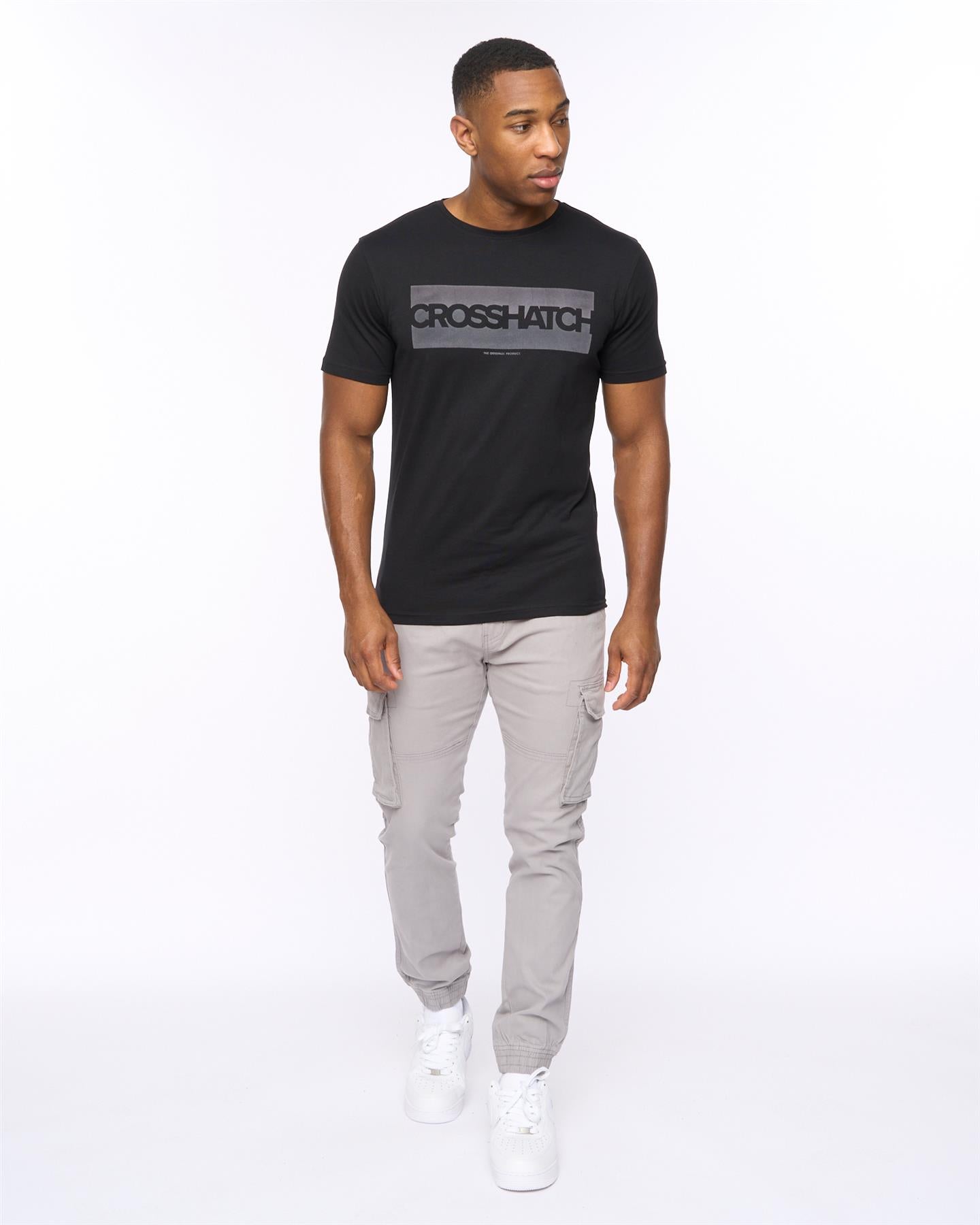 Mens Frentons Cargo Pants Grey