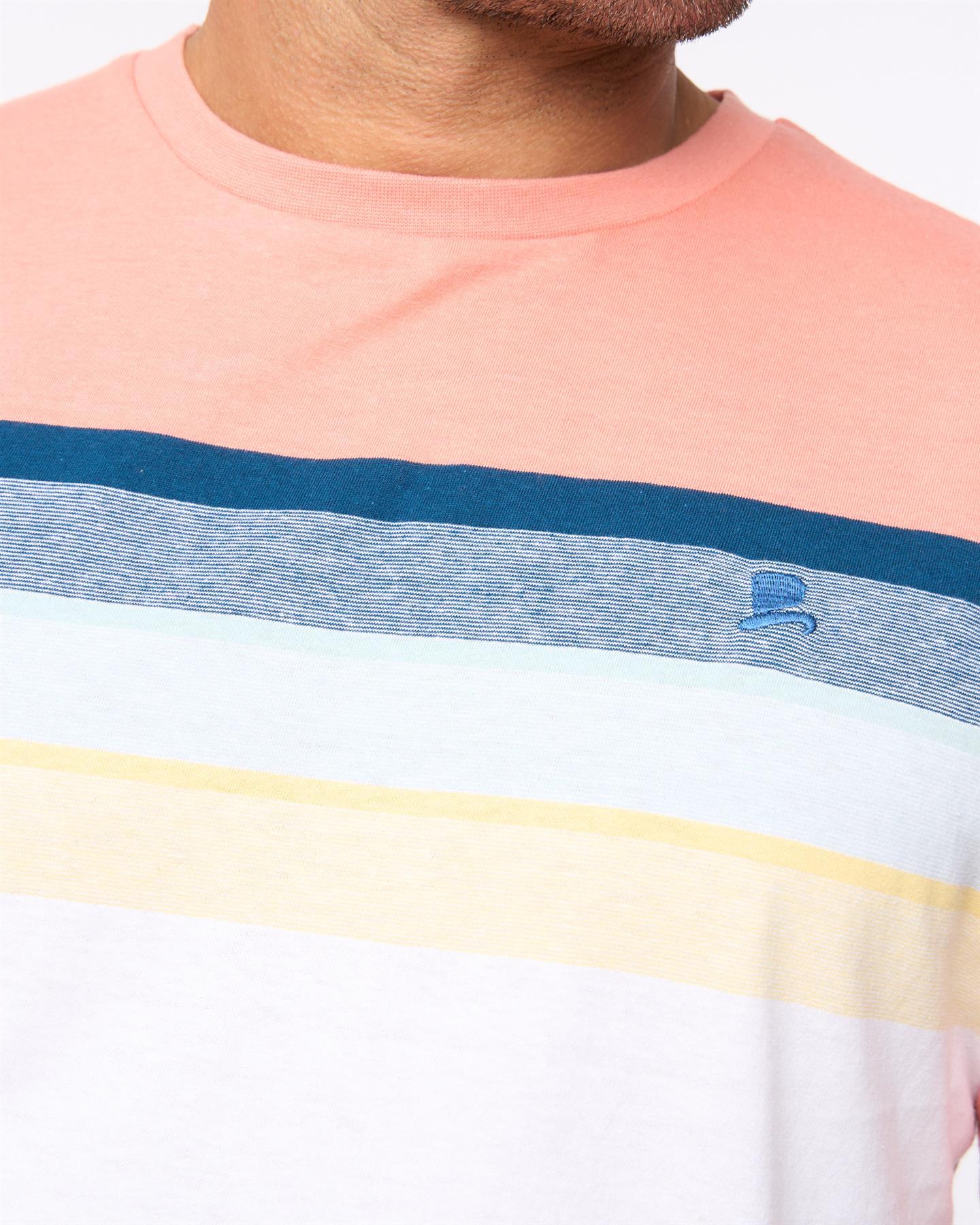 Mens Fenshaw T-Shirt Coral