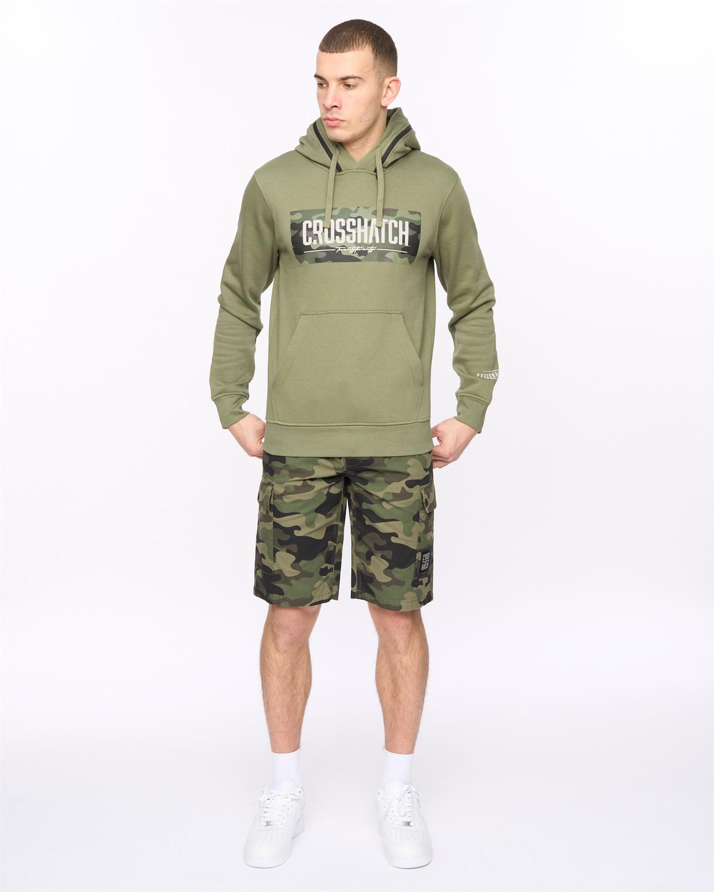 Mens Camtort Hoodie Olive